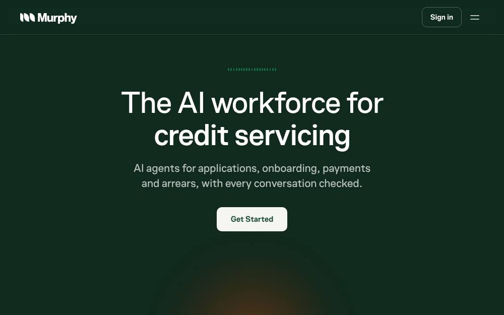 Portada de la web de Murphy Ai