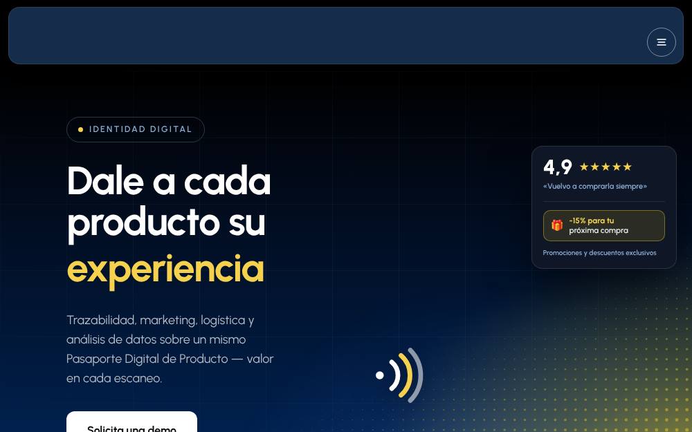 Portada de la web de Oko