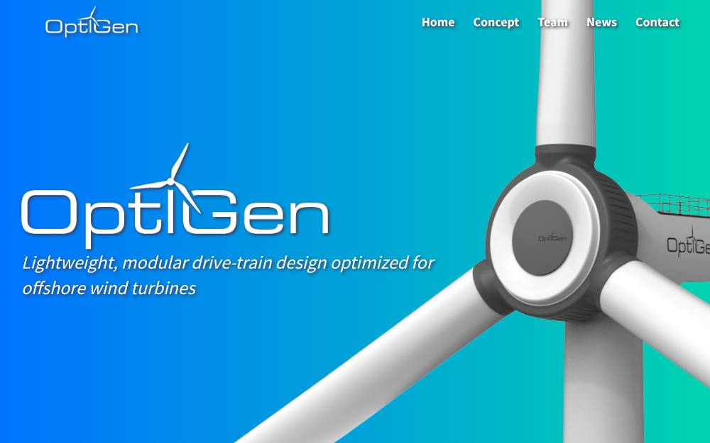 Portada de la web de Optigen