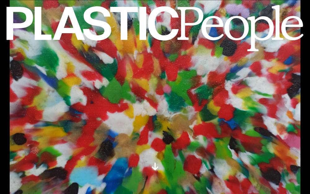 Portada de la web de Plasticpeople