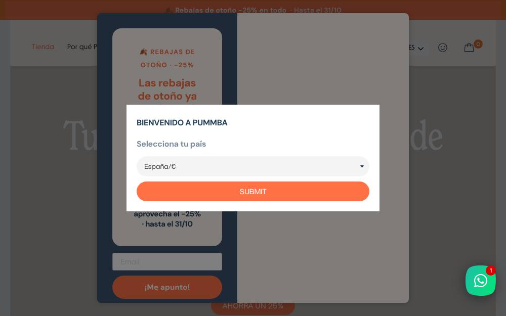 Portada de la web de Pummba