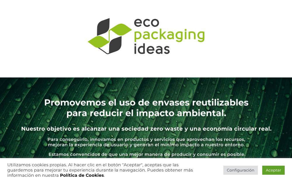 Portada de la web de Reboottle