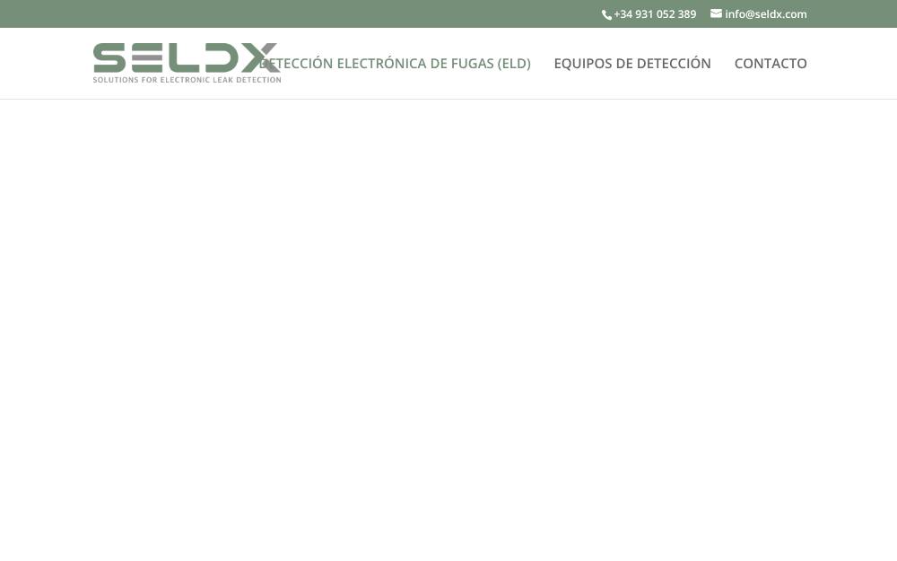 Portada de la web de Seldx