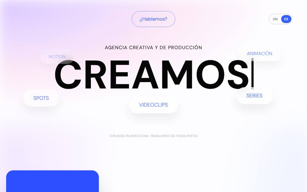 Portada de la web de Serialify