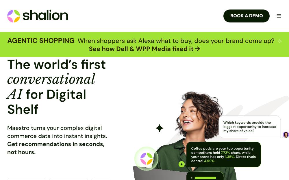 Portada de la web de Shalion