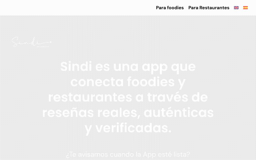 Portada de la web de Sindi