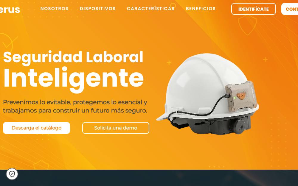 Portada de la web de Siverus