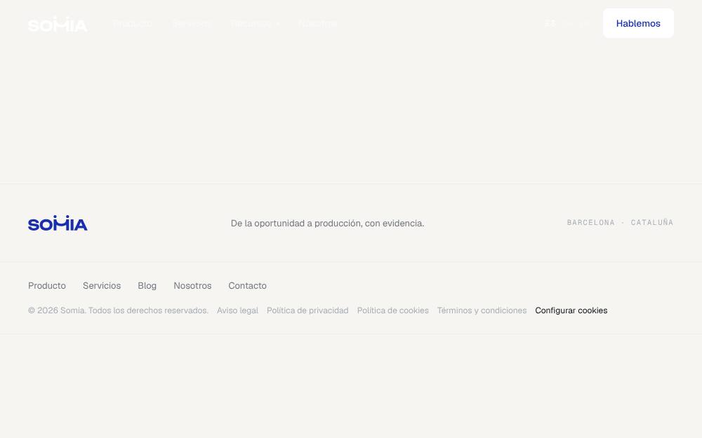 Portada de la web de Somia