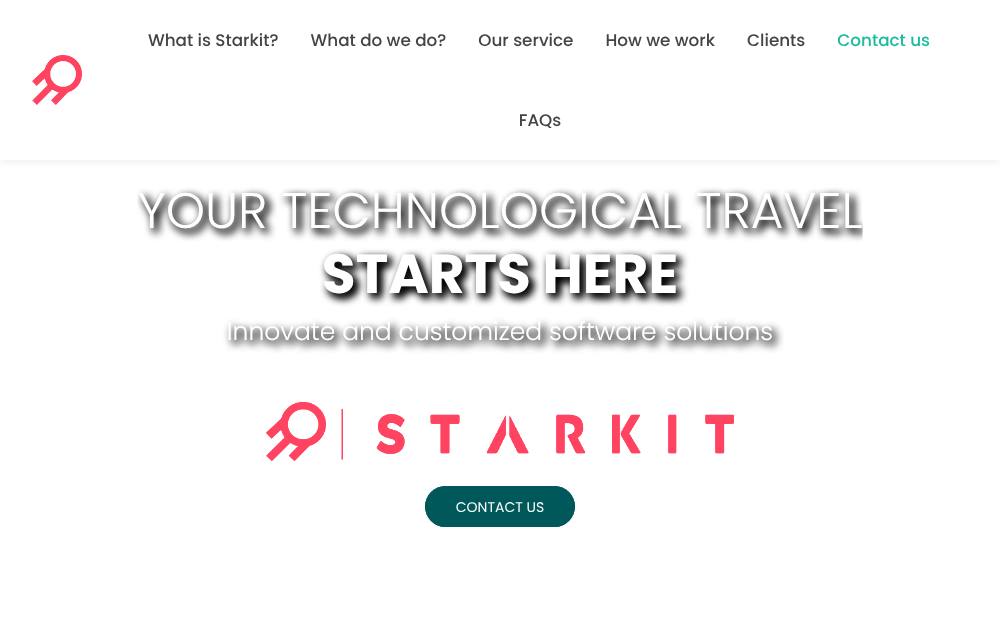 Portada de la web de Starkit