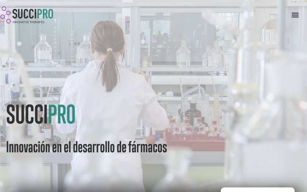 Portada de la web de Succipro