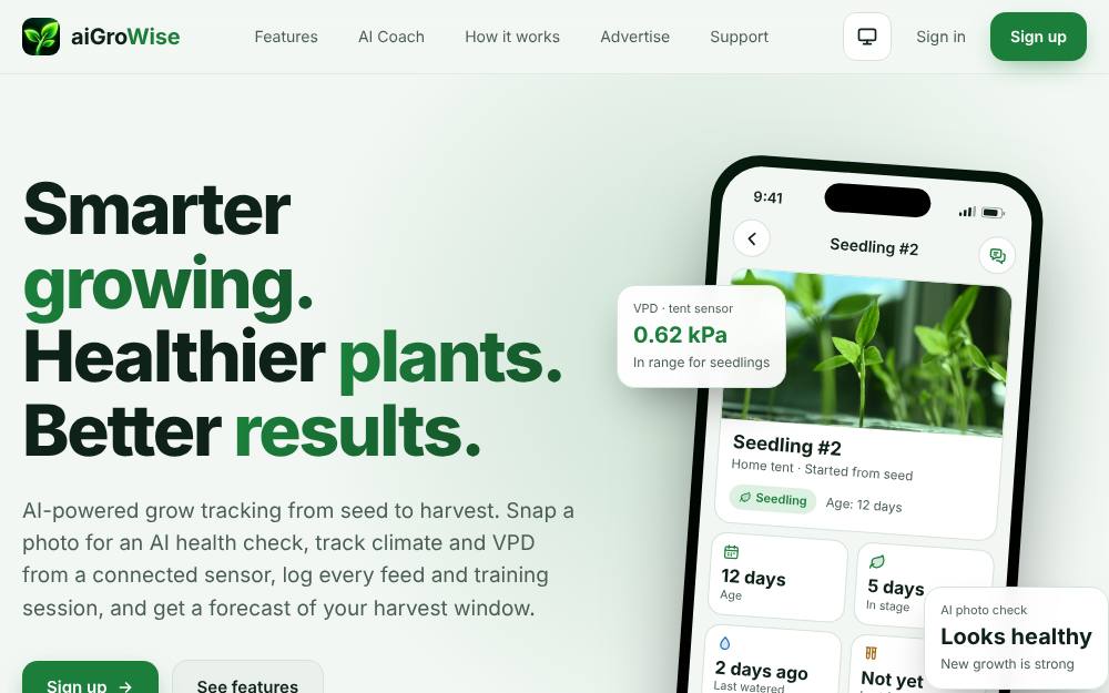 Portada de la web de Sustainable Agroforestry Precision Solutions