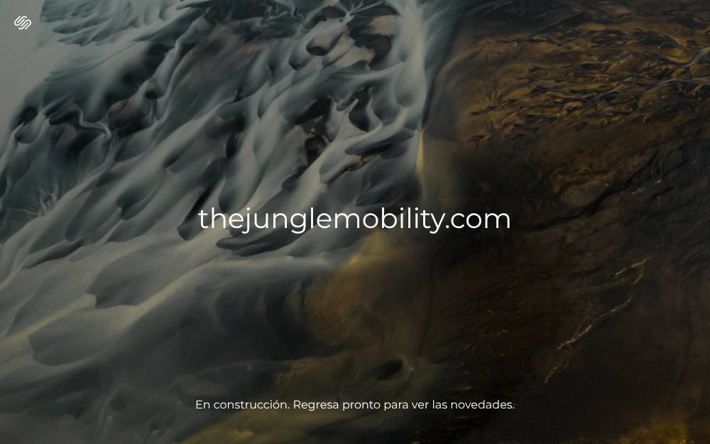 Portada de la web de The Jungle Mobility