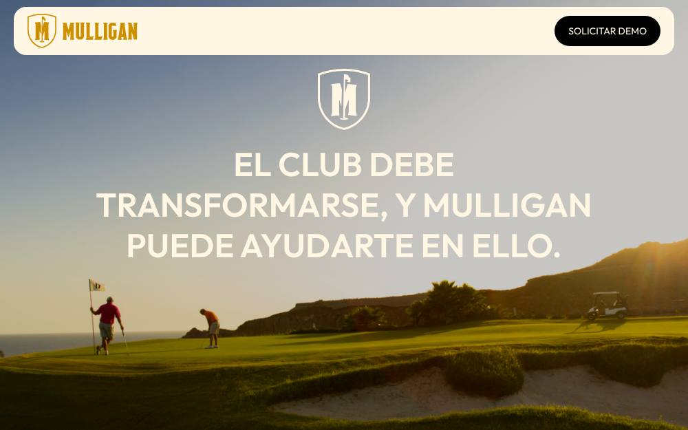 Portada de la web de The Mulligan Factory