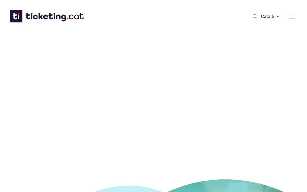 Portada de la web de Ticketing.Cat