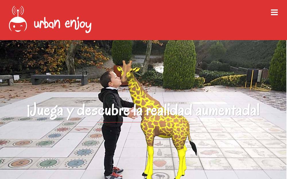 Portada de la web de Urban Enjoy