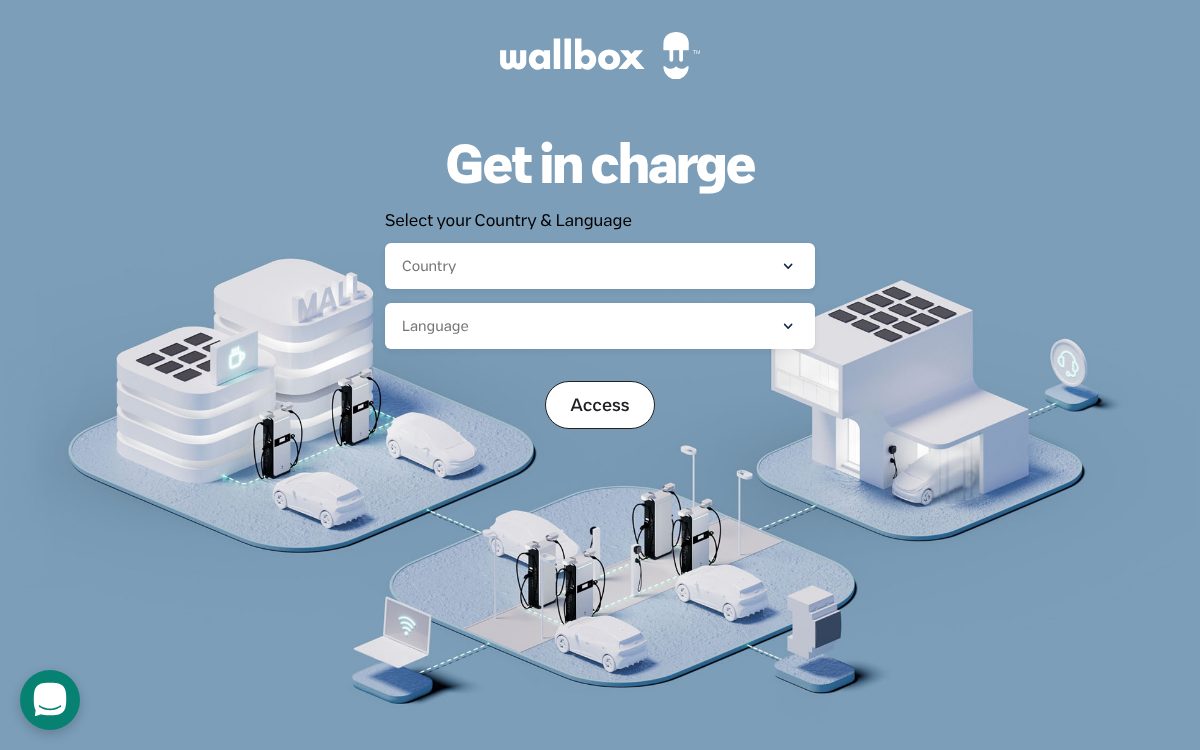 Portada de la web de Wallbox