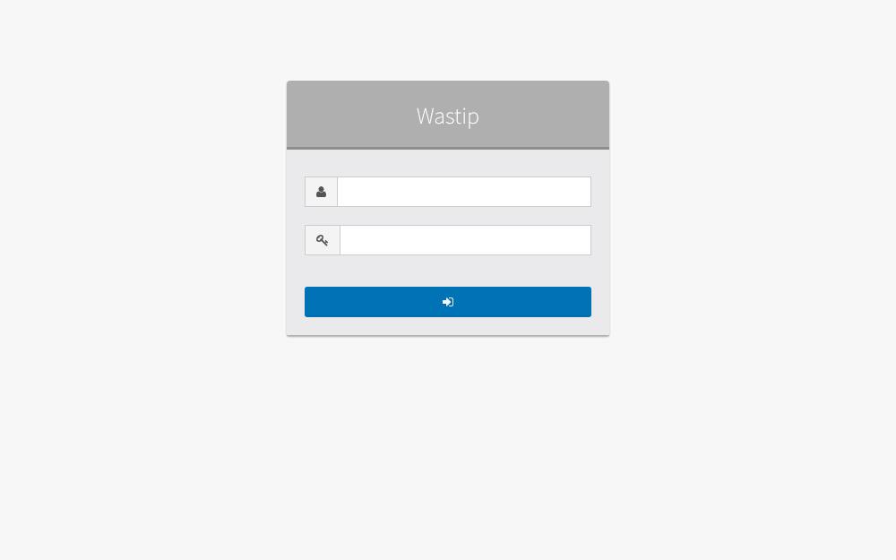 Portada de la web de Wastip