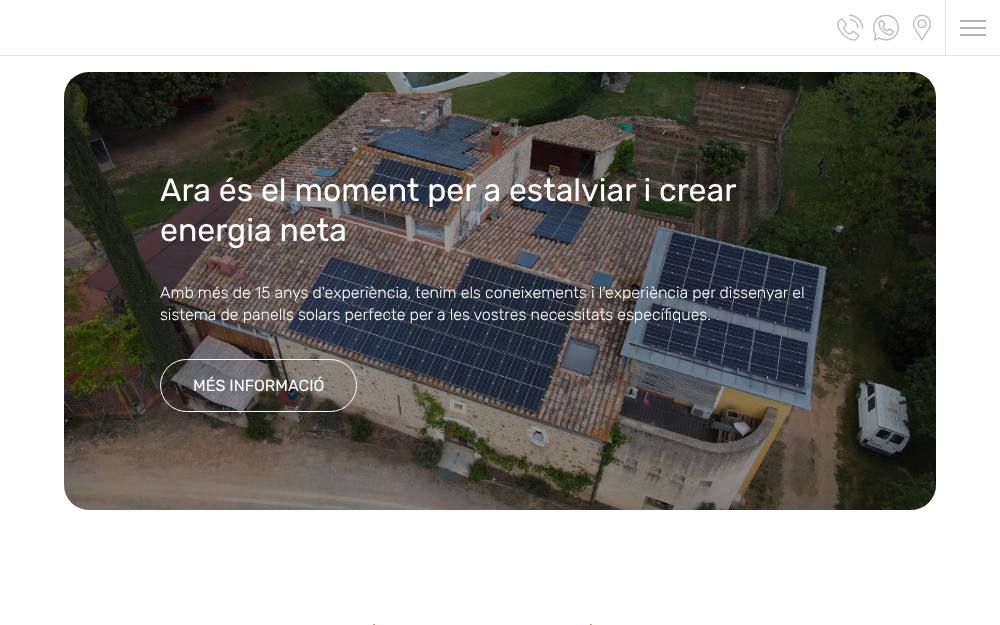 Portada de la web de Watts At Home