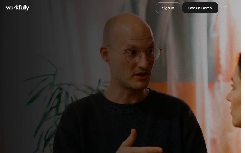 Portada de la web de Workfully