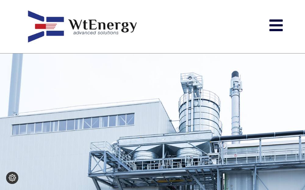 Portada de la web de Wtenergy