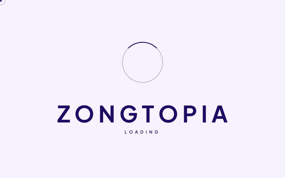Portada de la web de Zongtopia