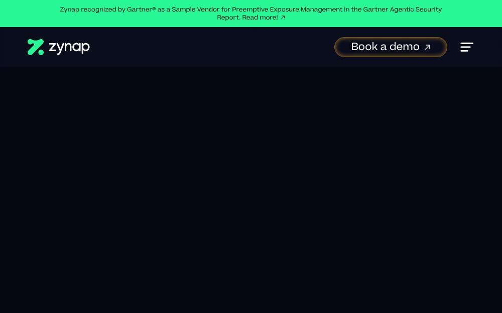 Portada de la web de Zynap